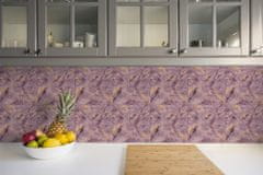 Decormat PVC ploščice Tekstura roza marmorja 30x30 cm 9 ploščic