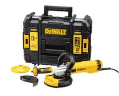 shumee DEWALT KOTNI BRUSILNIK 1200W 125mm TASTAK KOVČEK + POKROV DWE46150 + DIAMANTNI DISK DWE4217KT