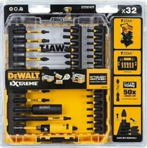 DeWalt FLEXTORQ END FITTINGS SET 32pc.