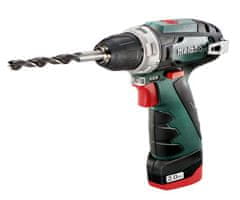 shumee METABO VRTALNIK/VIJAČNIK 12V 34/17Nm 2x2,0Ah POWERMAXX BS OSNOVNI KOVČEK