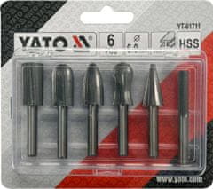 YATO KOVINSKE STRELCE FI 6mm kpl.6pcs.