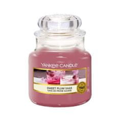 Yankee Candle Sveča v steklenem kozarcu , Sladki slivov sake, 104 g