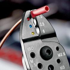 Knipex Klešče za stiskanje kabelskih priključkov 0,5-6,0 mm