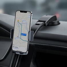 BASEUS Car Mount 2in1 avtomobilsko držalo, črna