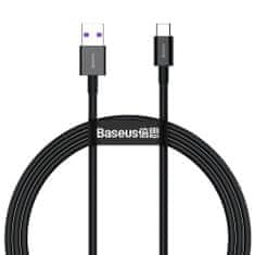 BASEUS Superior kabel USB / USB-C 66W 6A 2m, črna