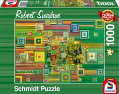 Schmidt Puzzle Zeleni bliskovni pogon 1000 kosov