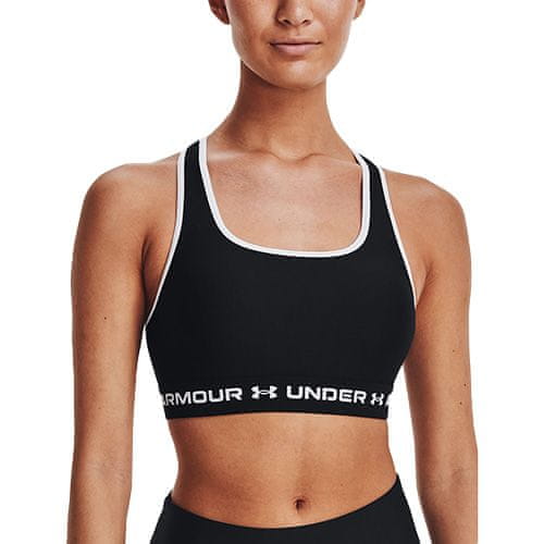 Under Armour UA nedrček s križnim hrbtom Pkt-BLK, UA Crossback Mid Bra Pkt-BLK | 1370069-001 | MD