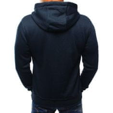 Dstreet Moška majica s kapuco temno modra bx3001 XL