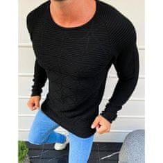 Dstreet Moški pulover polne dolžine črne barve wx1598 S