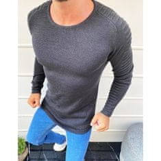 Dstreet Moški pulover polne dolžine v antracitni barvi wx1604 M