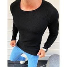 Dstreet Moški pulover polne dolžine črne barve wx1615 S
