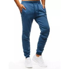 Dstreet Moške športne hlače modre barve ux3370 M