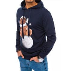 Dstreet Moška majica s potiskom ASTRO temno modra bx5116 XL