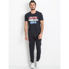 TOMMYLIFE TOMMY LIFE Moška temno modra majica 298-TS-TL-85133.01X_325408 S