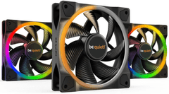 Be quiet! Light Wings ventilator, RGB, 120mm, 4-pin PWM, 3 kosi (BL076)