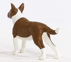 Schleich figura, bulterier, 7.5 x 1.9 x 4.7 cm