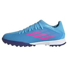 Adidas nogometni čevlji, X SPEEDFLOW.3 TF J | GW7513 | SKYRUS / TMSHPN / FTWWHT | 35