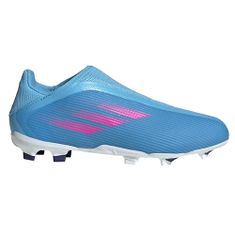 Adidas nogometni čevlji, X SPEEDFLOW.3 LL FG | GW7497 | SKYRUS / TMSHPN / FTWWHT | 4