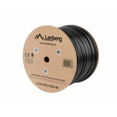 Lanberg Omrežni UTP kabel kategorije 6 LCU6-30CU-0305-BK 305 m