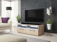 Furnitura TV omarica BONNY sonoma hrast + LED