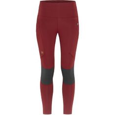 Fjällräven Abisko Trekking Tights Pro W, pomegranate red-iron grey, s