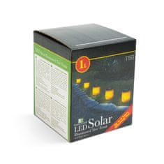 GARDEN OF EDEN Solarna svetilka v obliki debla s toplo belo LED diodo 10 x 11 cm