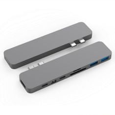 HyperDrive PRO 8 v 2 USB-C HUB, za MacBook Pro / Air, 2xUSB-C PD 100W + 60W