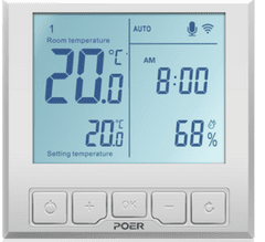Warmset Warmset grelna mreža 12 m2 in WIFI termostat Poer smart PTC 26 komplet za talno gretje