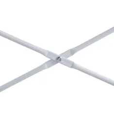Vidaxl Računalniška miza bela in hrast 110x72x70 cm iverna plošča