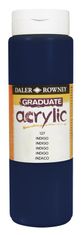 Daler Rowney Akrilna barva Graduate 500 ml Indigo