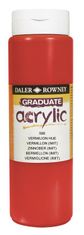 Daler Rowney Akrilna barva Graduate 500 ml Vermilion Hue