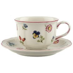 Villeroy & Boch Čajna skodelica s krožničkom iz kolekcije PETITE FLEUR 2 kosa