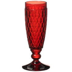 Villeroy & Boch Rdeči kozarec za šampanjec iz kolekcije BOSTON