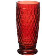 Villeroy & Boch Visok kozarec za vodo ali pivo iz rdeče kolekcije BOSTON
