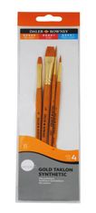 Daler Rowney Čopiči Simply Gold Taklon 402, set 4