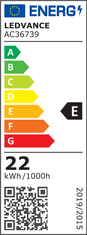 LEDVANCE SMART+WIFI PLAN PLUS BL 45 X 45 REM RGB TW BK