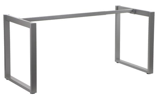 STEMA Kovinski okvir za mizo NY-A131. Dolžina nastavljiva. Noga "O". Dimenzije 120-180x70x72,5 cm. Siva.