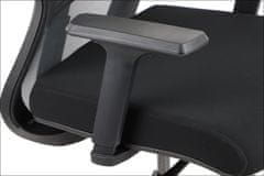 STEMA Vrtljiv ergonomski pisarniški stol HOPE. Sinhroni mehanizem. Črna.