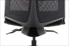 STEMA Vrtljiv ergonomski pisarniški stol RYDER. Sinhroni mehanizem. Siva.
