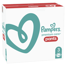 Pampers Premium Care hlačne plenice, vel. 3 (144 kosov) - odprta embalaža