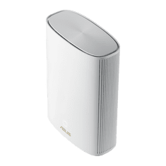 ASUS ZenWiFi AX Hybrid XP4 Mesh usmerjevalnik, WiFi 6, AX1800, AV1300, bel, 2 kosa (90IG05T0-BM9110)