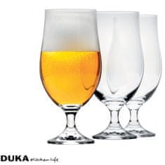 DUKA Komplet Kozarcev Za Pivo Aura 6 Kosov 500 Ml Steklo