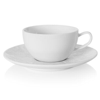 DUKA Skodelica S Podstavkom Vrtnice Sara 200 Ml Porcelan