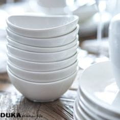 DUKA Time Jedilni Set 18 Kosov Iz Belega Porcelana