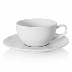 DUKA Skodelica S Podstavkom Vrtnice Sara 90 Ml Porcelan