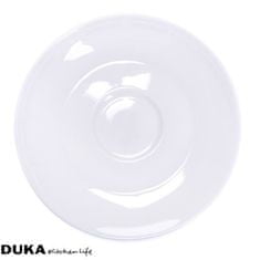 DUKA Felicia Skodelica S Podstavkom 130 Ml Beli Porcelan