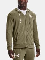 Under Armour Pulover UA Rival Terry LC FZ-GRN M