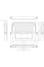 Velamp LED reflektor SL362 s solarnim polnjenjem, detektor gibanja