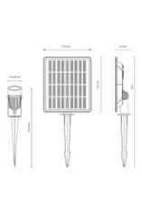 Velamp LED solarni reflektor SL368