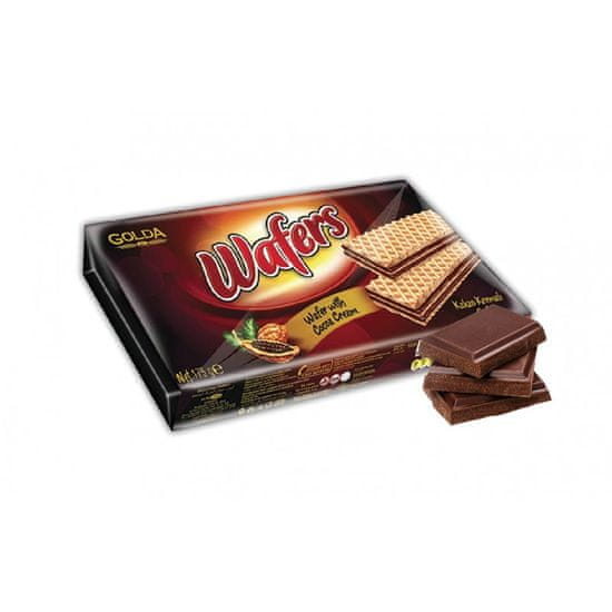 Golda Wafers cocoa – Napolitanke s kakavovo kremo 175g